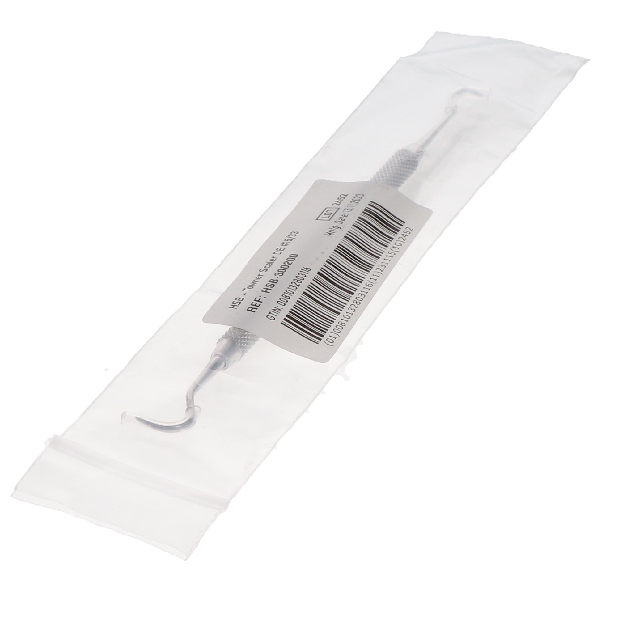 House Brand Dentistry 300200 HSB Double End #15/33 Towner Dental Scaler House Brand Dentistry 300200 HSB Double End #15/33 Towner Dental Scaler